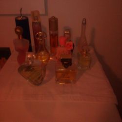 Lot Of 12 Bottle Of Perfumes