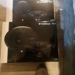 New Rockford Fosgate R1 The 6.5 Are 55 And 6x9 Are 65 