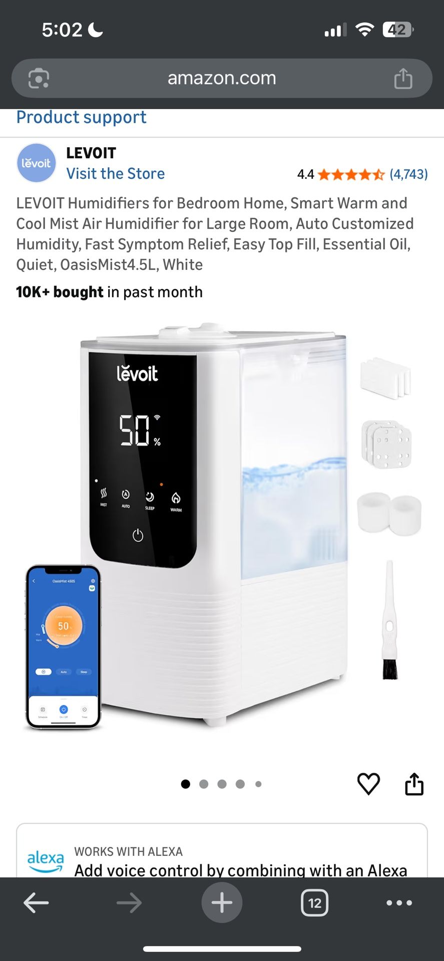 White Humidifier