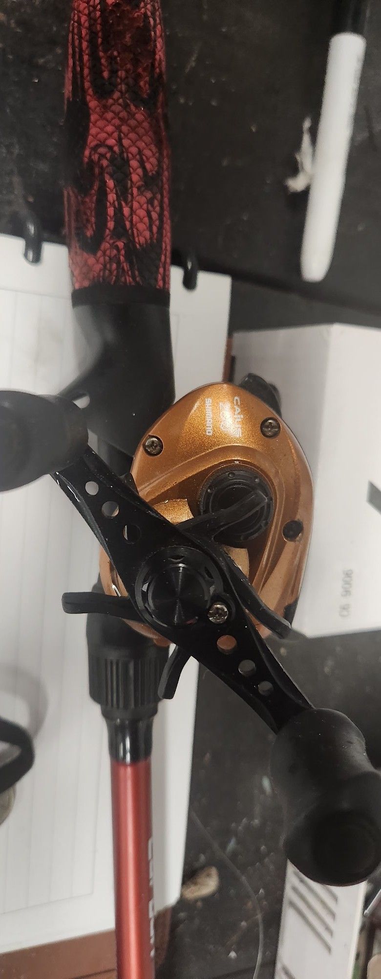 Shimano Caius 200 And Lews Firestick