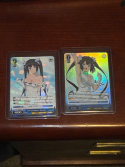 Weiss Schwarz Hestia Holo Cards Lot of 2