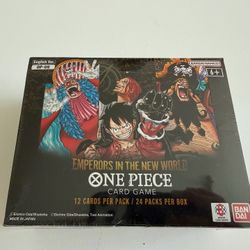 One Piece TCG OP09 Emperors In The New World Booster Box Sealed