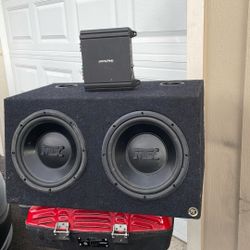 Two buffers in good condition and an amplifier