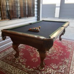 8ft Pool Table Player