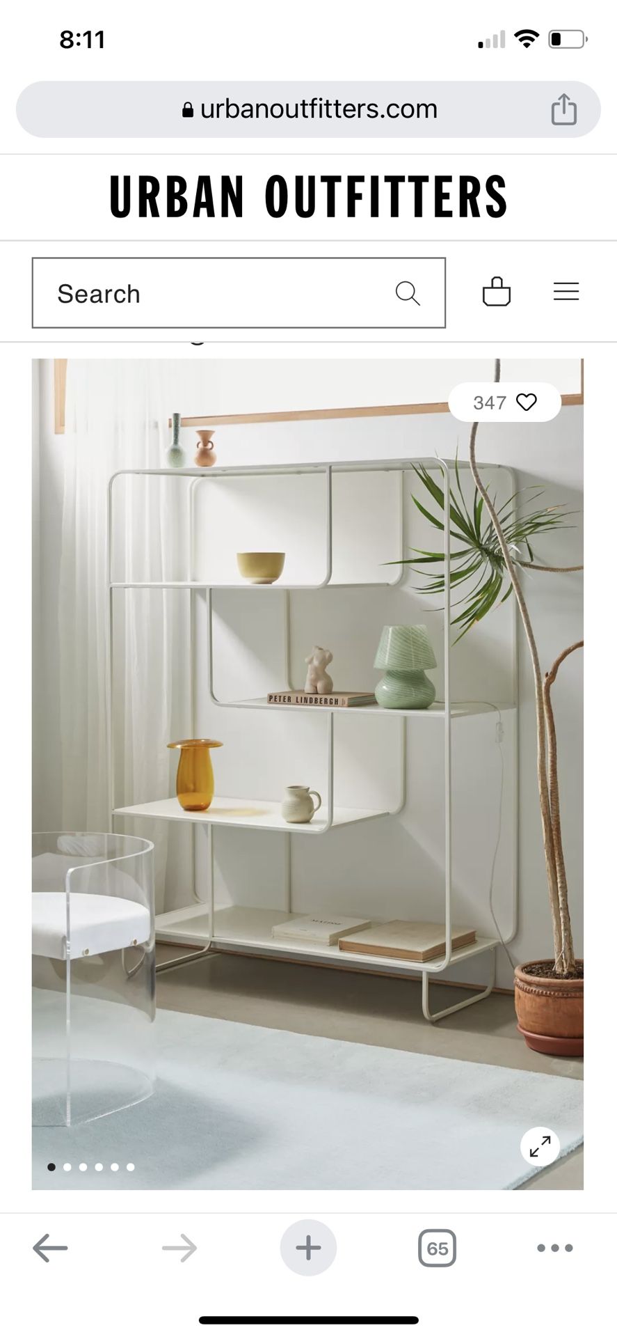 Urban Outfitters Alana Large Bookshelf