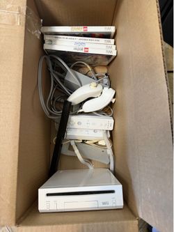 Wii - all cables and games