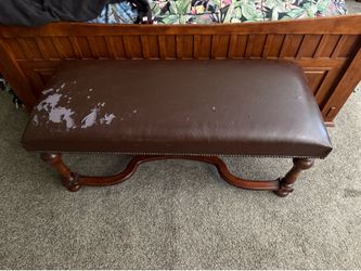 Solid Wood Upholstered Bedroom Bench – Great Reupholstery Project