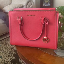 Michael Kors Red Purse