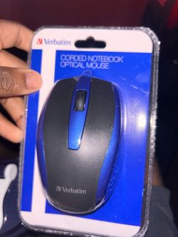 Verbatim Corded Notebook Optical Mouse