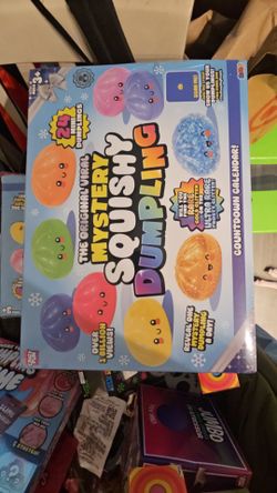 Mystery Squishy Dumpling Countdown Calendar