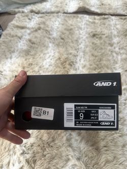 AND 1 Slam Mid TPR Sneakers Size 9