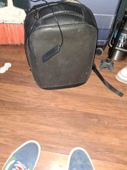 Led advertisement back pack