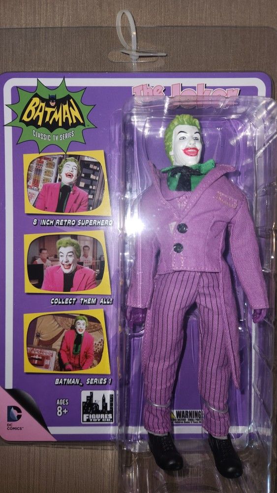Batman 1966 TV Series Mego Style Batman Joket