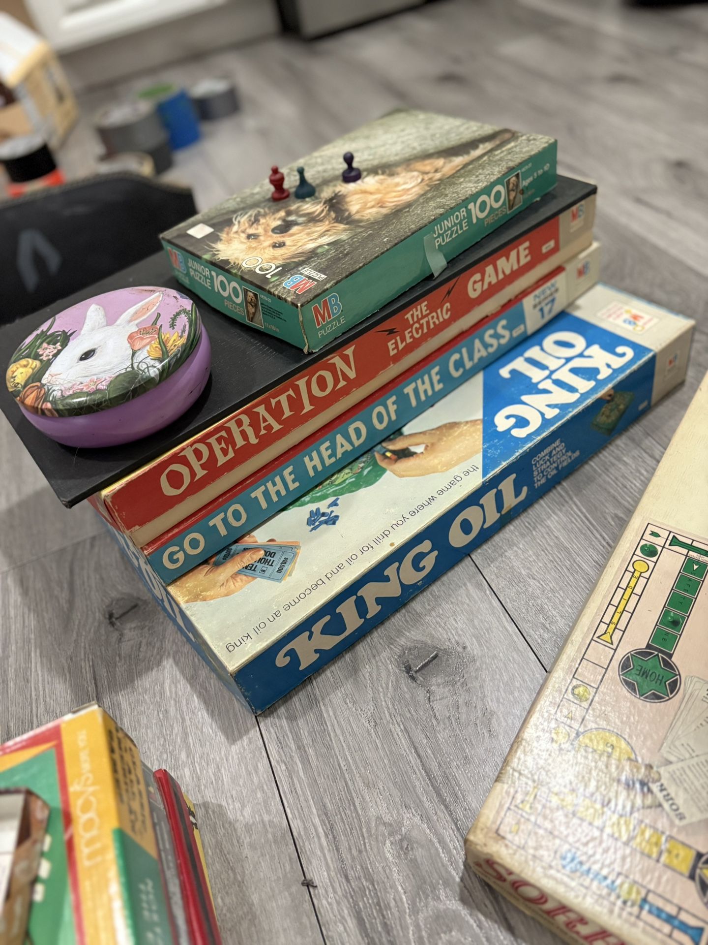 Assorted Vintage Board games