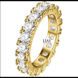 New 18k Yellow Gold Wedding Ring 
