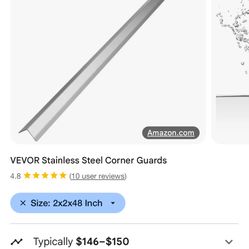 Stainless Steel Corner Guards