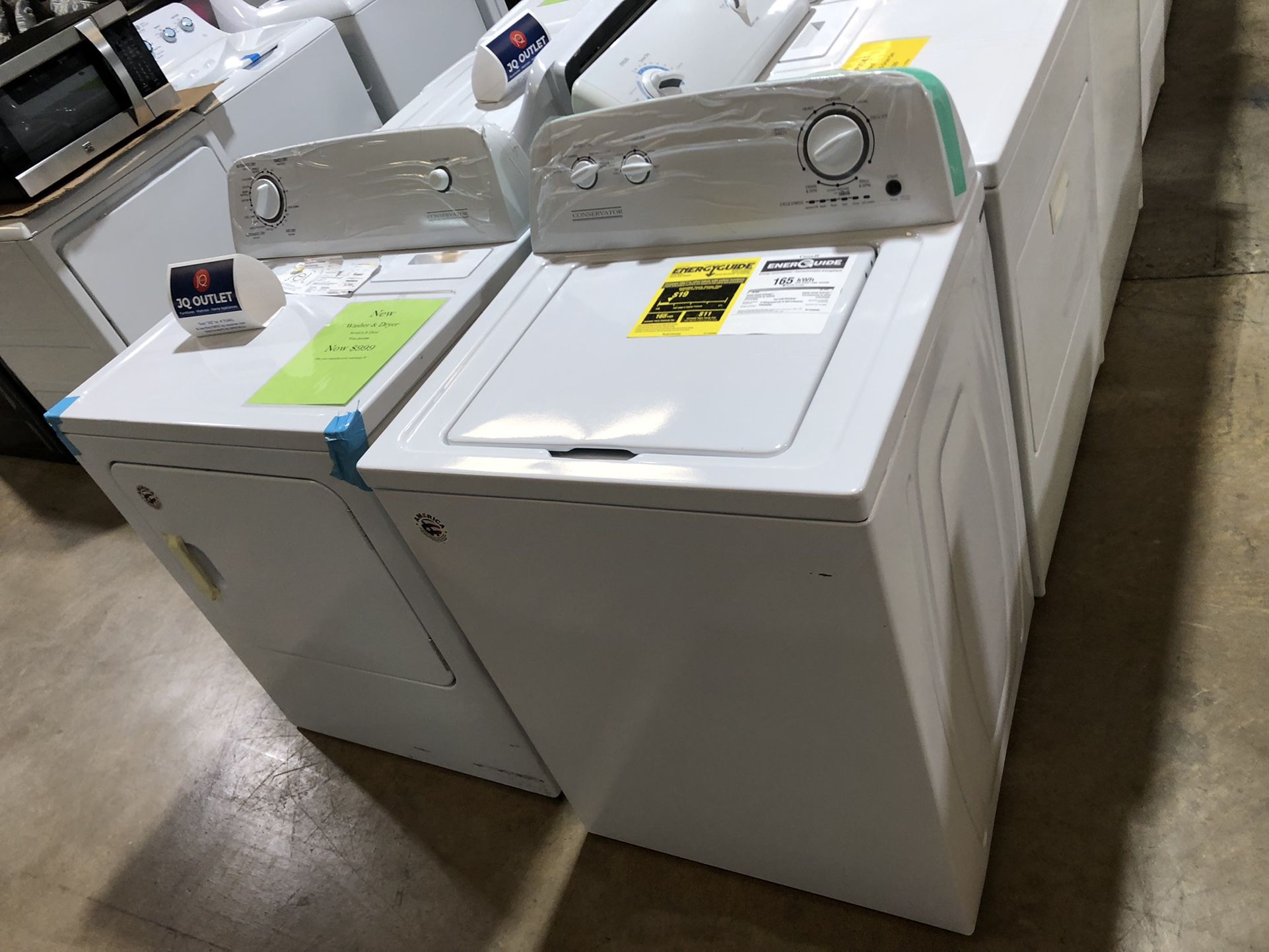 New Washer And Dryer Set 