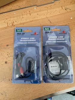 Stereo line transformer 2 pc