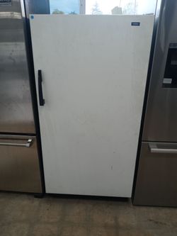 Roper white upright freezer - Free delivery