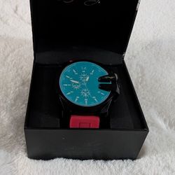 Ed Hardy Watch Red Silicone 