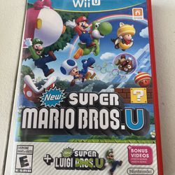 Wii U Super Mario Bros U