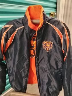 Chicago bears reversible jacket $50