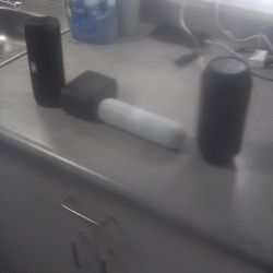 Four Bluetooth Speakers 