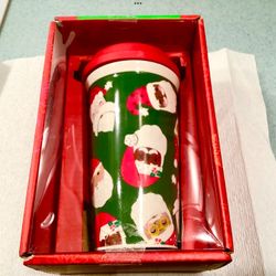 NEW Martha Stewart Christmas Stoneware Mug in Box