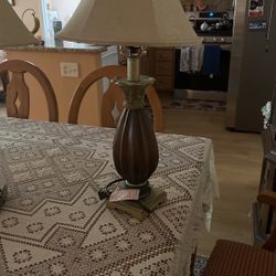 Medium Size Night Stand  Lamps  ( Two) 