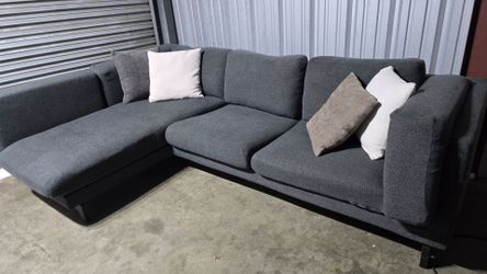 Cleaned! Delivery available for IKEA Sectional Sofa with Chaise