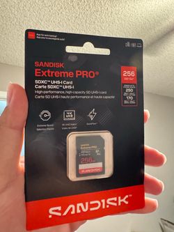 SanDisk 256GB Extreme PRO SD UHS-I Card