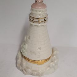 Beautiful Lenox Lighthouse Trinket Box With Lighthouse Charm 