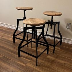 3 height Adjustable Chair Stool