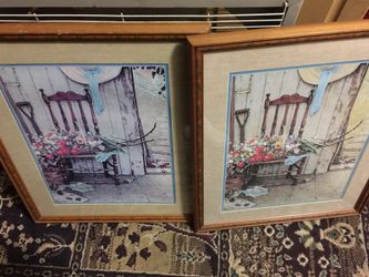 Pair of Norman Rockwell prints