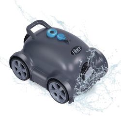Hinice Cordless Robotic Pool Cleaner,Automatic Pool Vacuum Robot for In-Ground/Above Ground Pools,150 Min Runtime, IPX8 Waterproof, 2200 Sq Ft Coverag