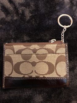 Coach Keychain Purse with ID pocket