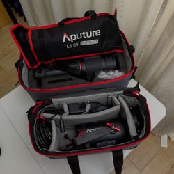 Aputure Light Storm 60x and Spotlight Mini Zoom