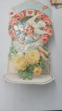 1920s Valentine's day pop up cards