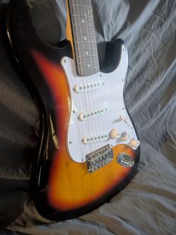 Electric Guitar - sunset