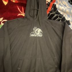Santa Cruz heavy cotton hoodie Vintage