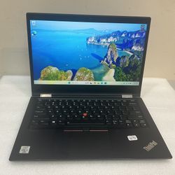 Lenovo ThinkPad X13 Touch Yoga Gen 1 13"  i5-10310U 16GB 256GB SSD Win 11 Pro.   Fully tested factory reset and ready for a new owner.   This Device h
