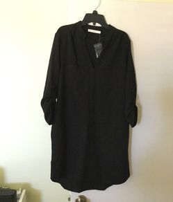 Lush black tunic