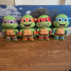 Teenage Mutant Ninja Turtles  20” Plush Set