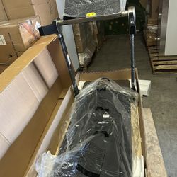 CAROMA 3.0HP Folding Treadmill with Magnetic Suspension Shock Absorption,LCD Monitor 12 Pre-set Programs for Home