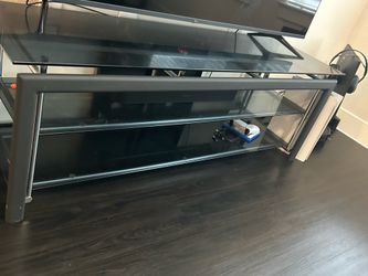Glass TV Stand