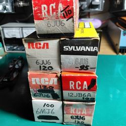 Vacuum Tubes Tested Free!!!!! Total 7