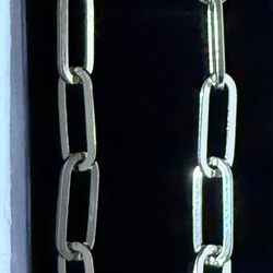 Link Unisex 22in Gold Filled Link Chain