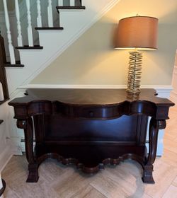 Elegant Wooden Console Table  54x22 1/4