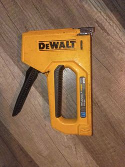 DeWalt staple gun