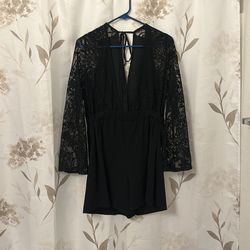 Charlotte Russe Black Shorts Jumper